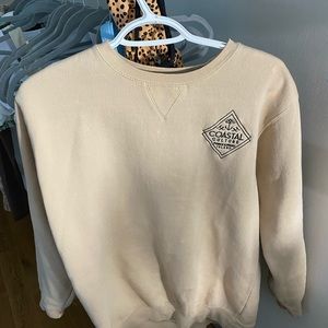 Cute oversized crew neck